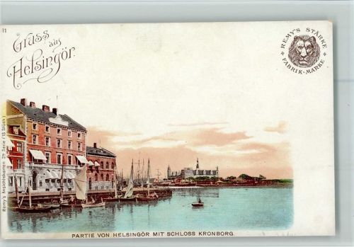 Helsingör 1900 Werbung Remys Stärke AK