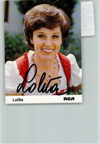 Lolita Original Autogramm