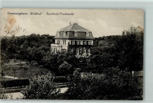 Moritzburg Genesungsheim Waldhof Buchholz-Friedewald