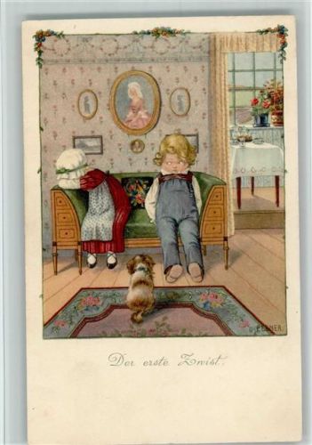1918 Serie M. Munk 1158 - Der erste Zwist