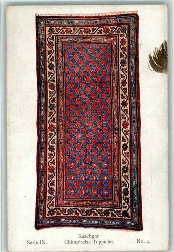 Serie IX Nr. 4 - Meisterstücke orientalischer Knüpfkunst in Bildern AK