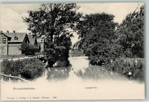 Brunsbüttel Brunsbüttelhafen Langereihe Enten Kinder