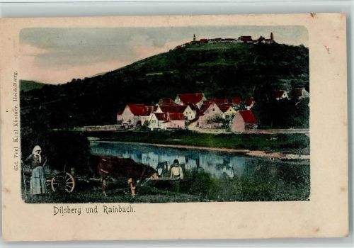 Dilsberg 1900 und Rainbach