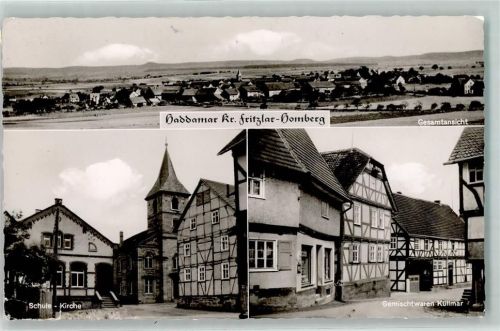 Homberg Schule Kirche Gemischtwaren Küllmar Landpost
