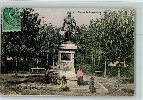 Saigon 1908 Statue de Francis-Garnier