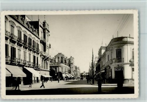 1956 Avenida de Generalisimo, gute Erhaltung AK