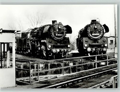 Loks der Baureihe 58.30 Bahnbetriebswerk Glauchau Frühjahr 1980