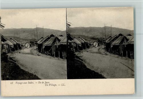 Java Voyage aux Indes Ile de Java Un Village