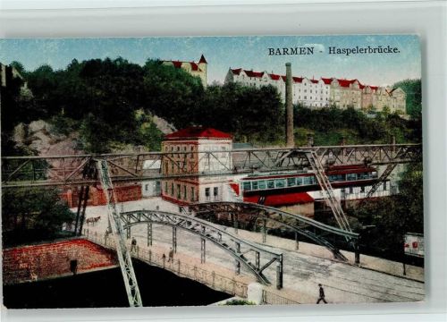 Barmen Haspelerbrücke ca 1920 AK