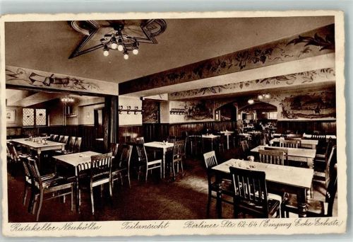 Neukölln Gasthaus Ratskeller Neukölln Speisesaal