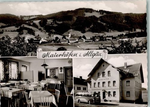 88167 W8999 Maierhöfen , Allgäu - Gasthof Pension zur Post