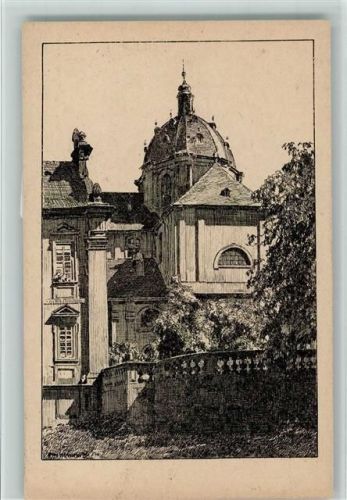 Fulda Federzeichnung - Verlag Mandt AK