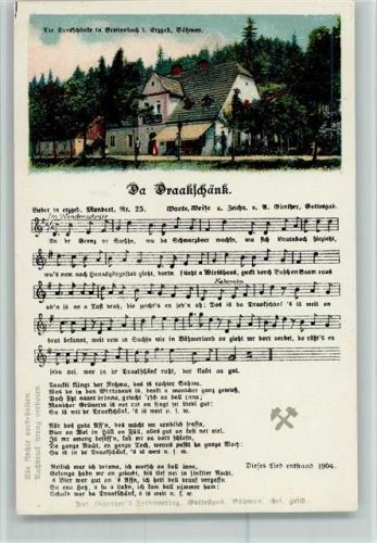Da Draakschänk Mundart Nr. 25 Erzgebirge Liederkarte