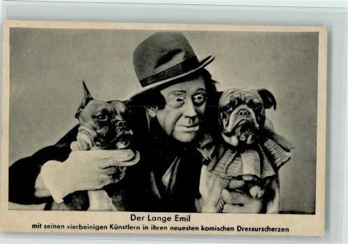 Der lange Emil - Komische Dressur mit Hunden - Zirkus