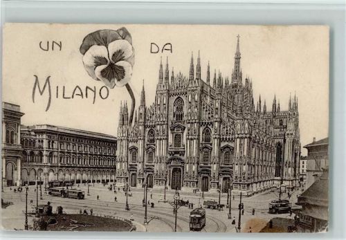 Milano 1913 Mailänder Dom