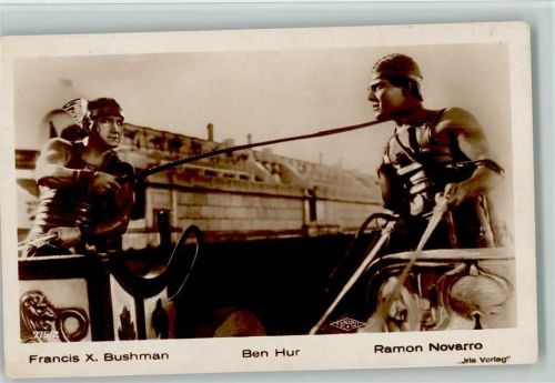 Francis X. Bushman und Ramon Novarro Iris Verlag Nr. 775-2 , Stummfilm