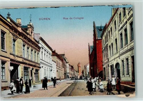 Düren Cölnstraße Rue de Cologne