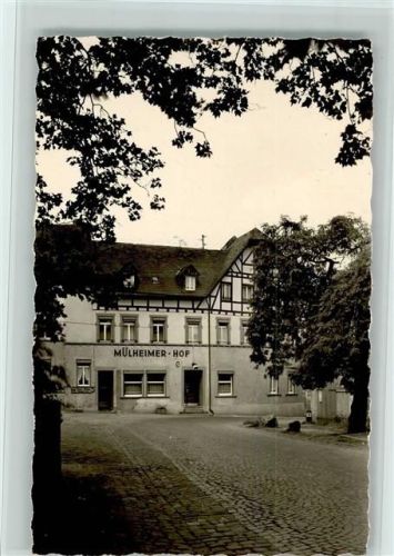 Mülheim 1959 Gasthaus Mülheimer Hof , gute Erhaltung AK