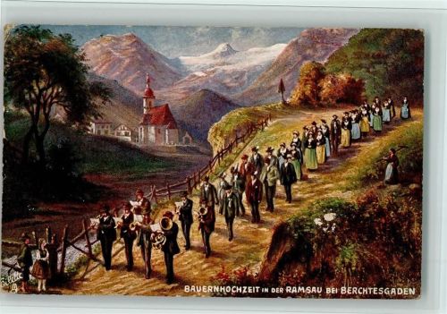 Ramsau Bauernhochzeit - Volksleben