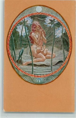 Jugendstil - Nr. 77 Weihnacht II AK
