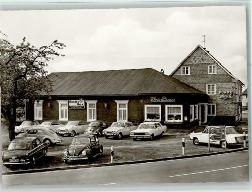 Dabringhausen 1968 Restaurant zum Stumpf , VW Volkswagen AK