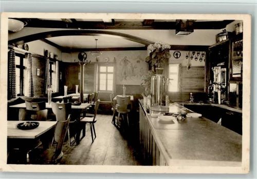 Stetten Gasthaus zum Hirsch Innenaufnahme Gastraum