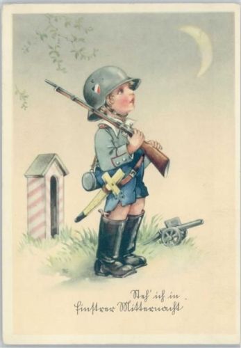 Kinder spielen Krieg, Spielzeug