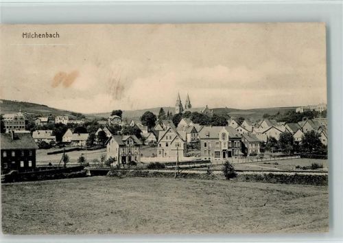 57271 W5912 Hilchenbach , Siegerland - Gesamtansicht