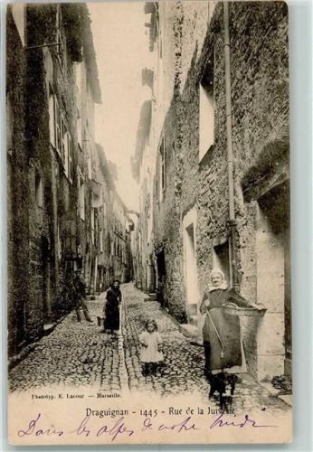 83300 Draguignan 1904 Gebrauchsspuren Rue de la Juiverie