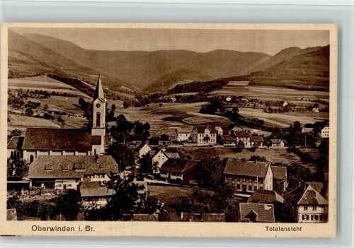 79297 W7809 Oberwinden , Elztal 1925 - Teilansicht, gute Erhaltung AK