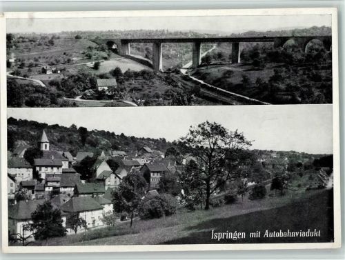 Ispringen Autobahnviadukt AK