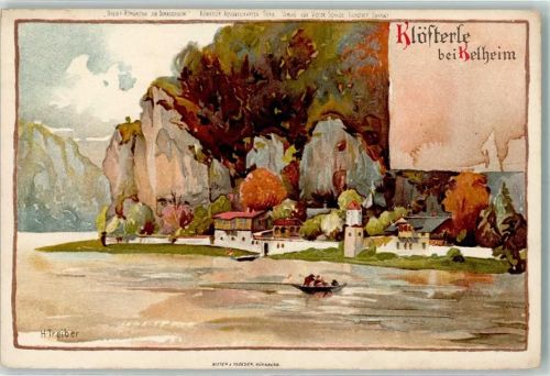 Kelheim Klösterle sign H. Treiber