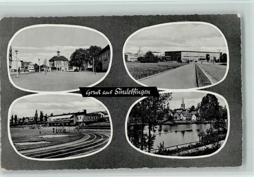 Sindelfingen 1963 versch. Abbildungen AK