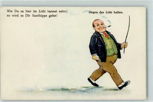 Verlag WS+SB Nr. 1208 Neujahr Humor AK