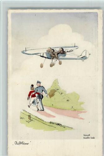 Flieger Humor Nr. H 9 - Aufklärer ca 1940 AK