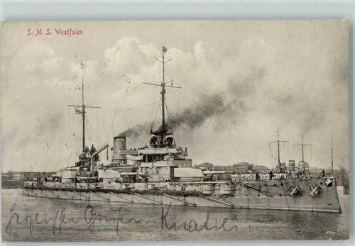 1911 S.M.S. Westfalen AK