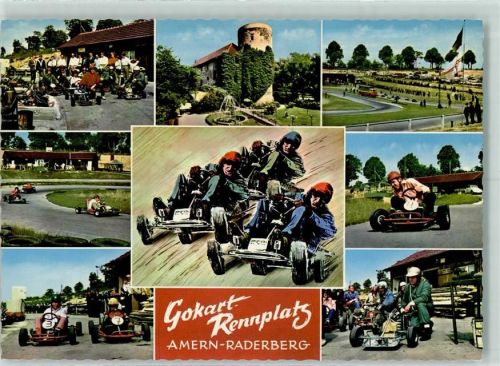 Amern Gokart Rennplatz Amern-Raderberg