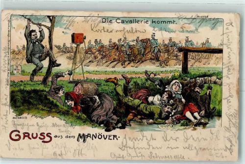 1904 Gruss aus Fotoapparat sign. Michaelis Bruno Bürger Nr. 6228