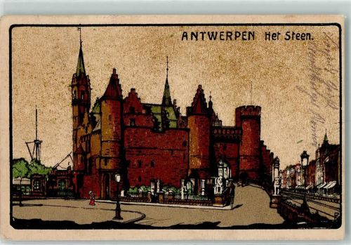 Antwerpen Het Steen sign