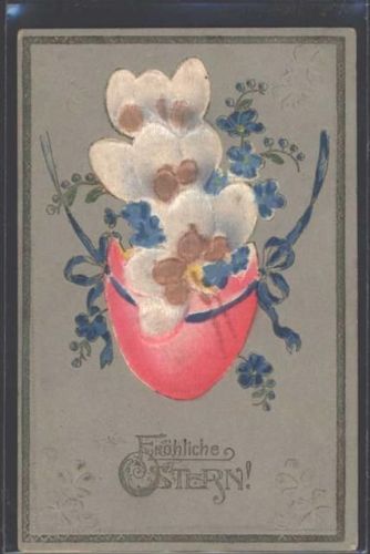 1912 Prägedruck Ostern AK