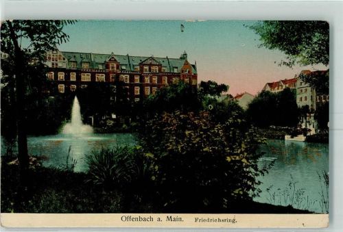 Offenbach 1913 Friedrichsring