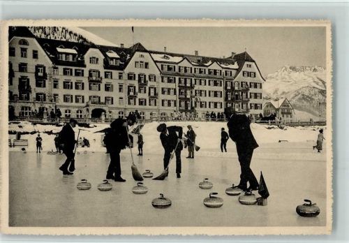 St. Moritz 1917 Wintersport - Cresta Palace Hotel,