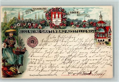 Hamburg 1897 Kunstanstalt Rosenblatt AK