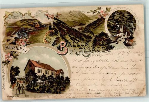 Ballon 1898 Hotel Ballon Sommet Vallee de Seven Saut de la Truite