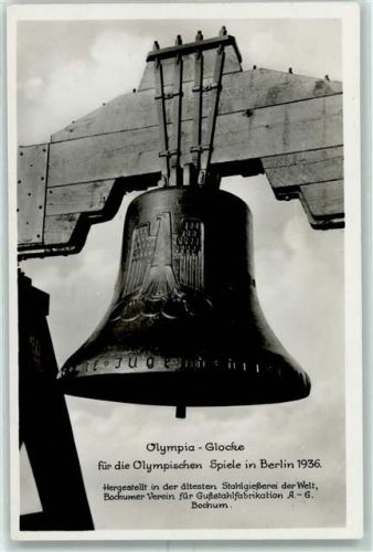 Olympia Glocke 1936 AK