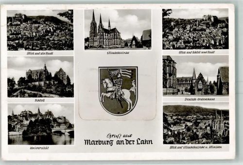 Marburg Wappen AK