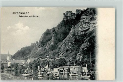 Riedenburg Badeanstalt und Kahnfahrt