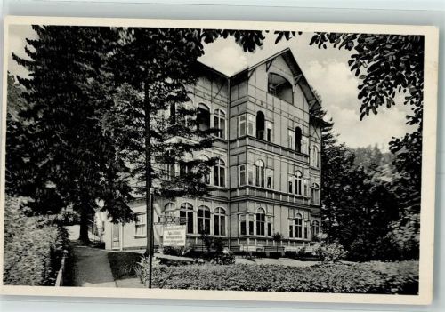 Friedrichroda Fremdenheim Schoch Eigentümer F. Rast Büchigpromenade 11