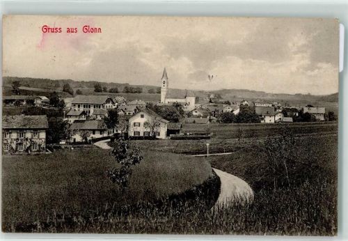 Glonn 1912 Kirche