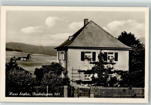 Bischofsgrün Haus Sophie